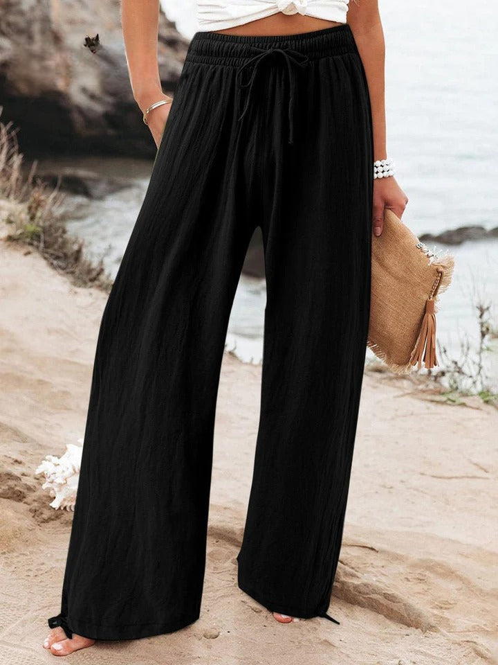 Olwen™ | Pantaloni Larghi Comodi a Gamba Larga