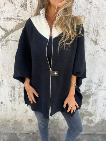 Alessia | Giacca Mezza Zip con Collo Alto - Edizione Limitata