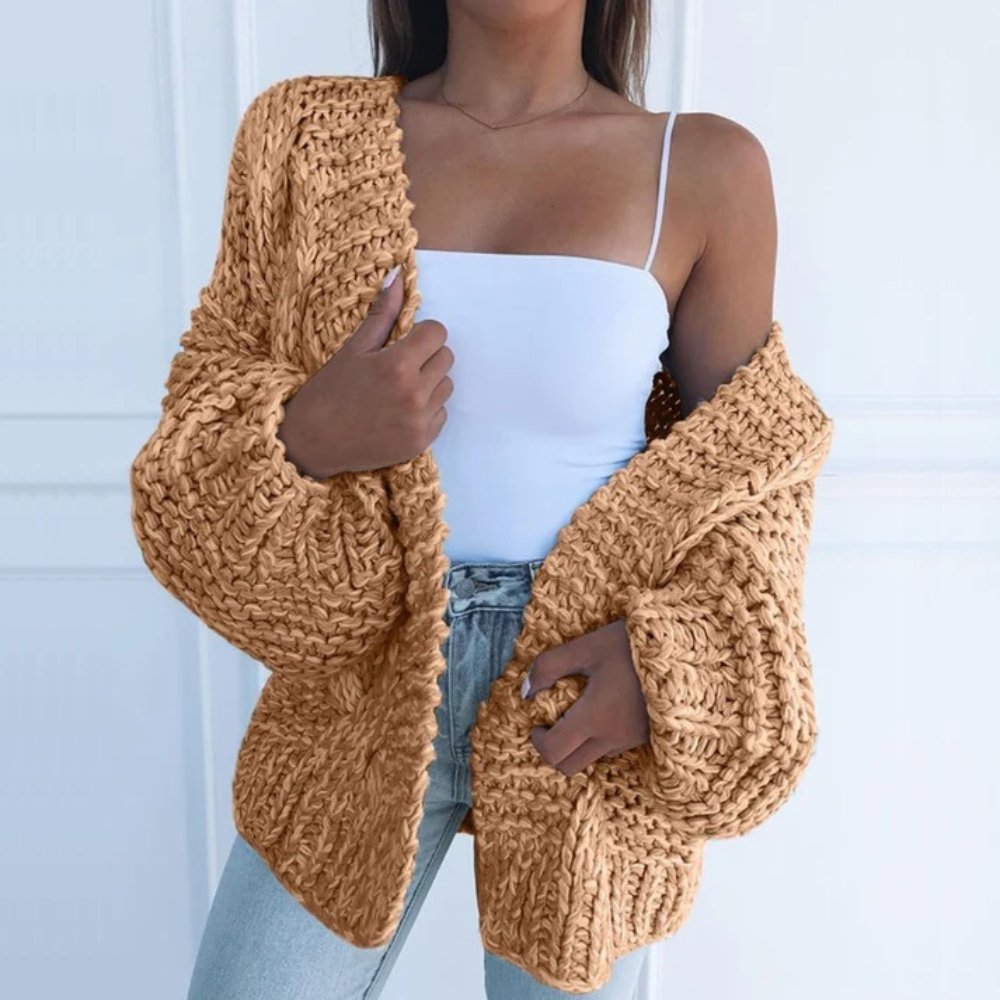 Eleanor – Cardigan Relaxed a Maglia Grossa
