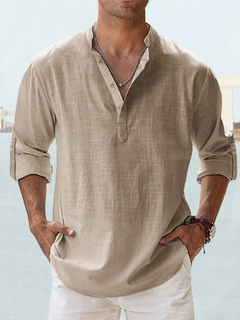 Matteo™ | Camicia in lino traspirante