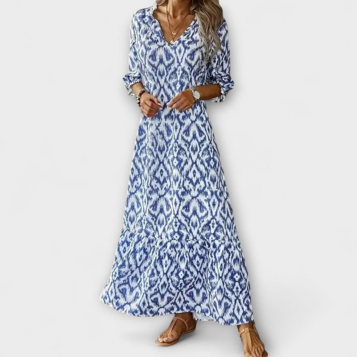 Bethany - Elegante maxi abito da dona