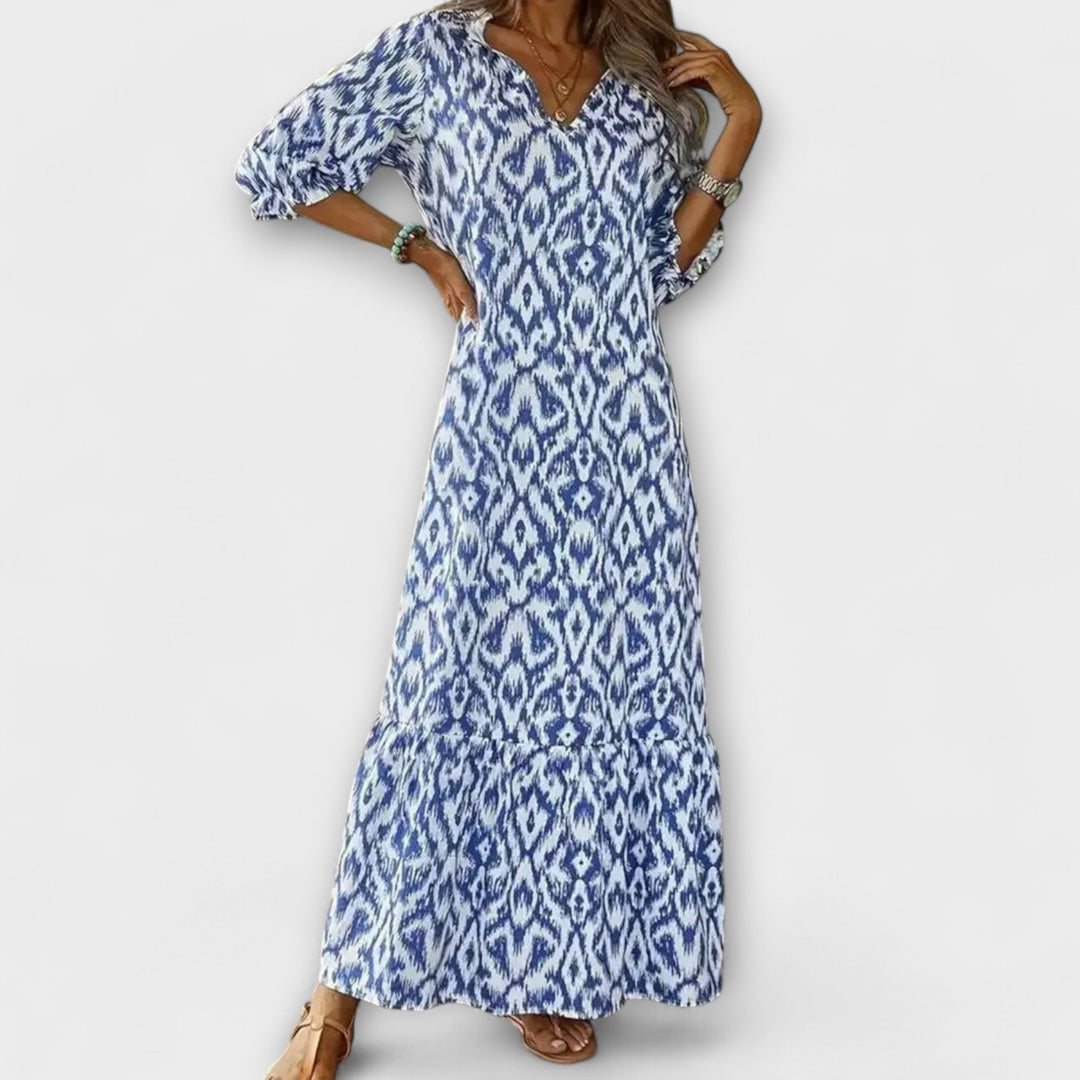 Bethany - Elegante maxi abito da dona