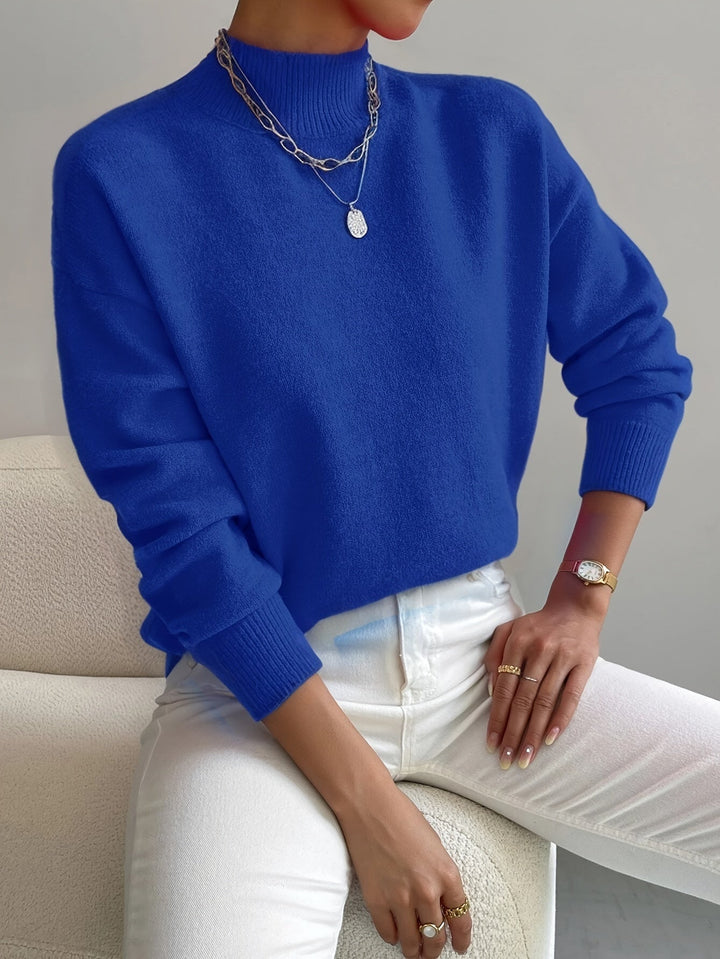 Marilena | Maglione Elegante con Collo Alto
