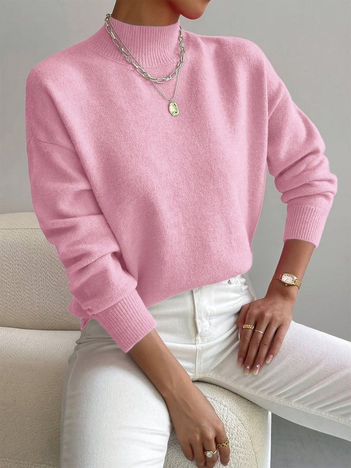 Marilena | Maglione Elegante con Collo Alto