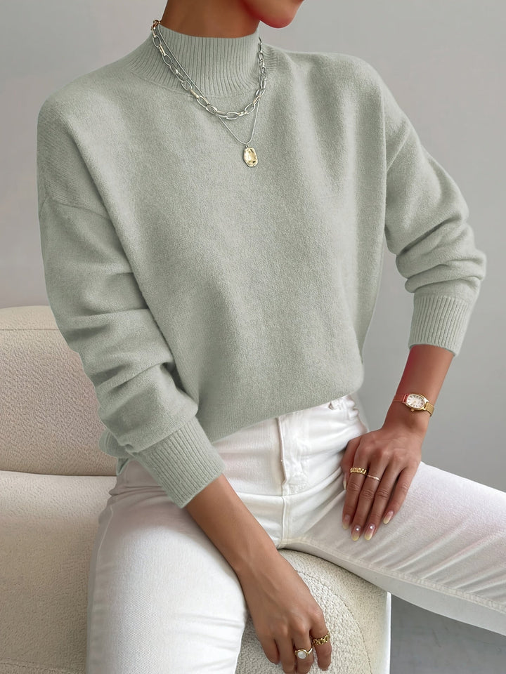 Marilena | Maglione Elegante con Collo Alto