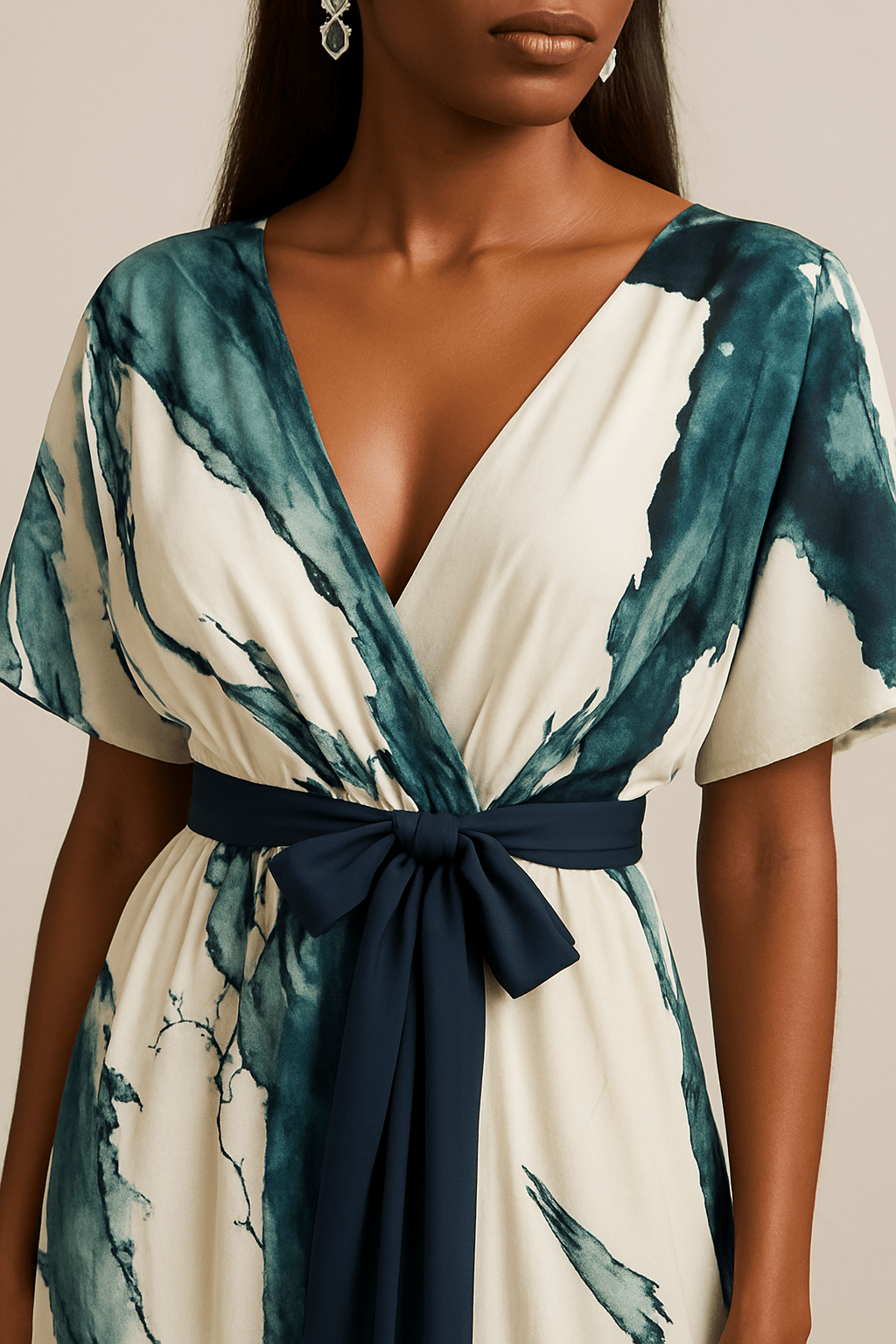 Winonah | Abito Maxi Acquerello