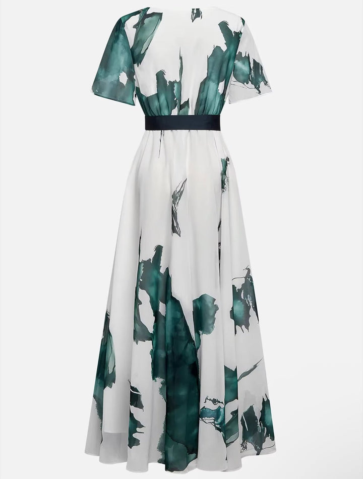 Winonah | Abito Maxi Acquerello
