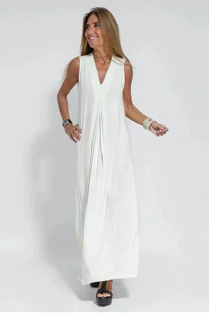 Nicole™ – Elegante Maxibito con cardigan coordinato
