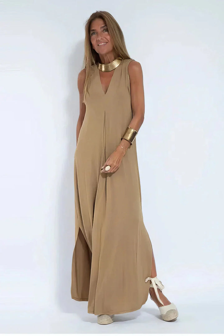 Nicole™ – Elegante Maxibito con cardigan coordinato