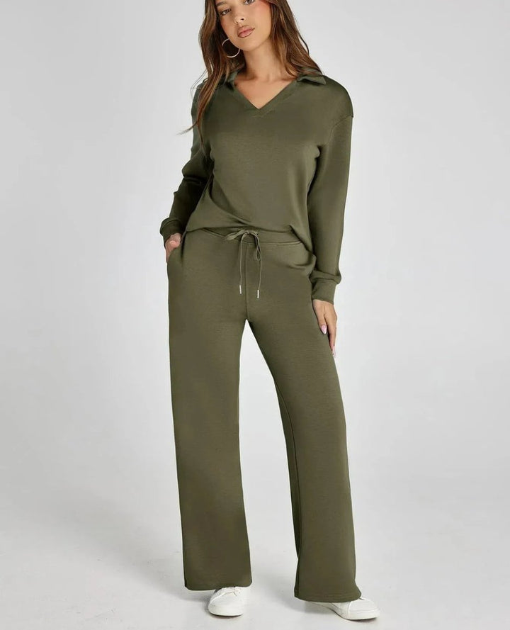 Dora | Set Due Pezzi Casual a Manica Lunga