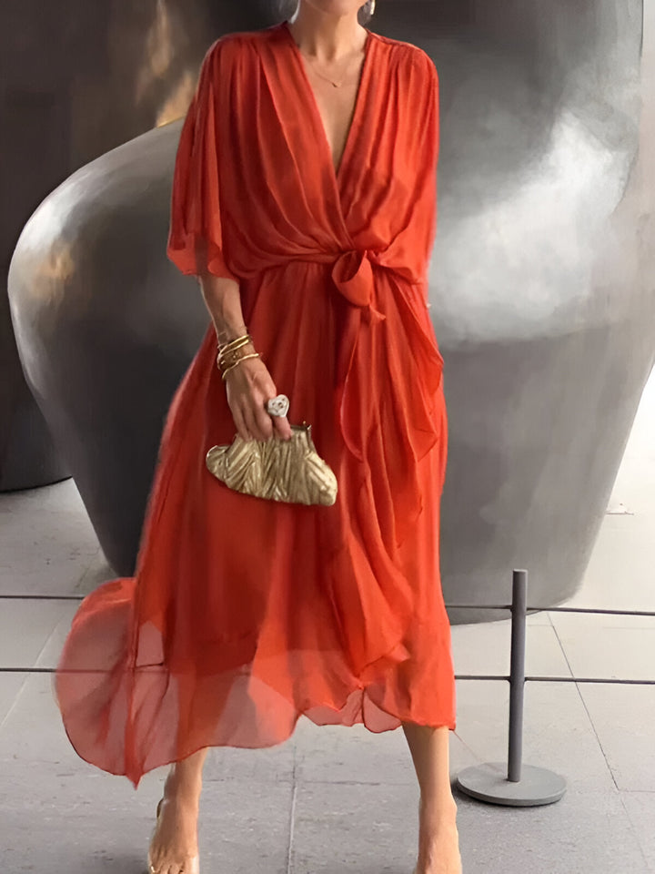 Audrey | Abito Elegante in Chiffon