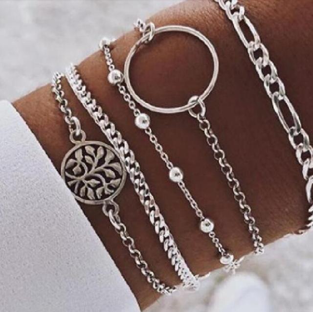 Joy - Pacchetto di 5 Bracciali Premium Unici
