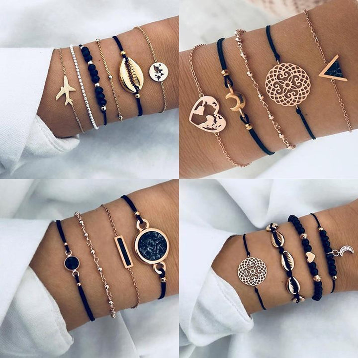 Joy - Pacchetto di 5 Bracciali Premium Unici