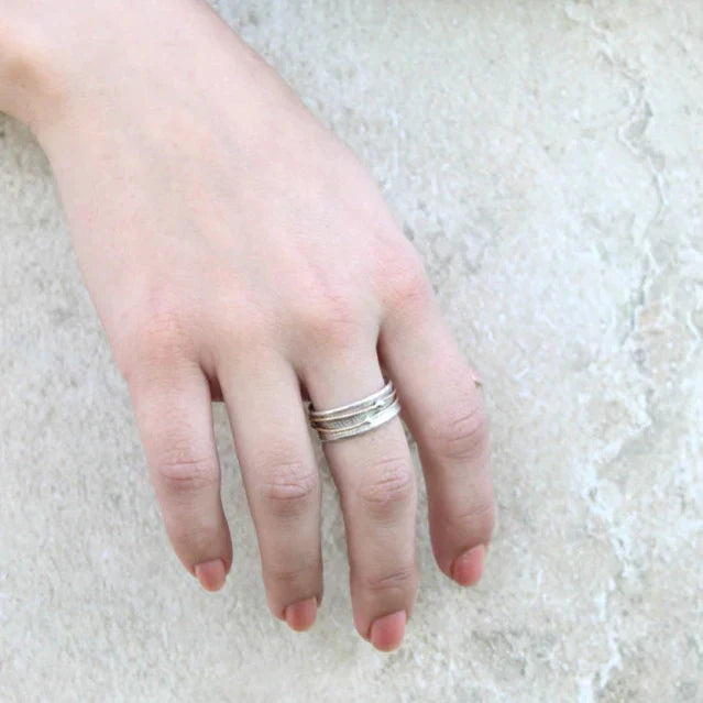 Brillance - Anello in Argento Placcato Oro