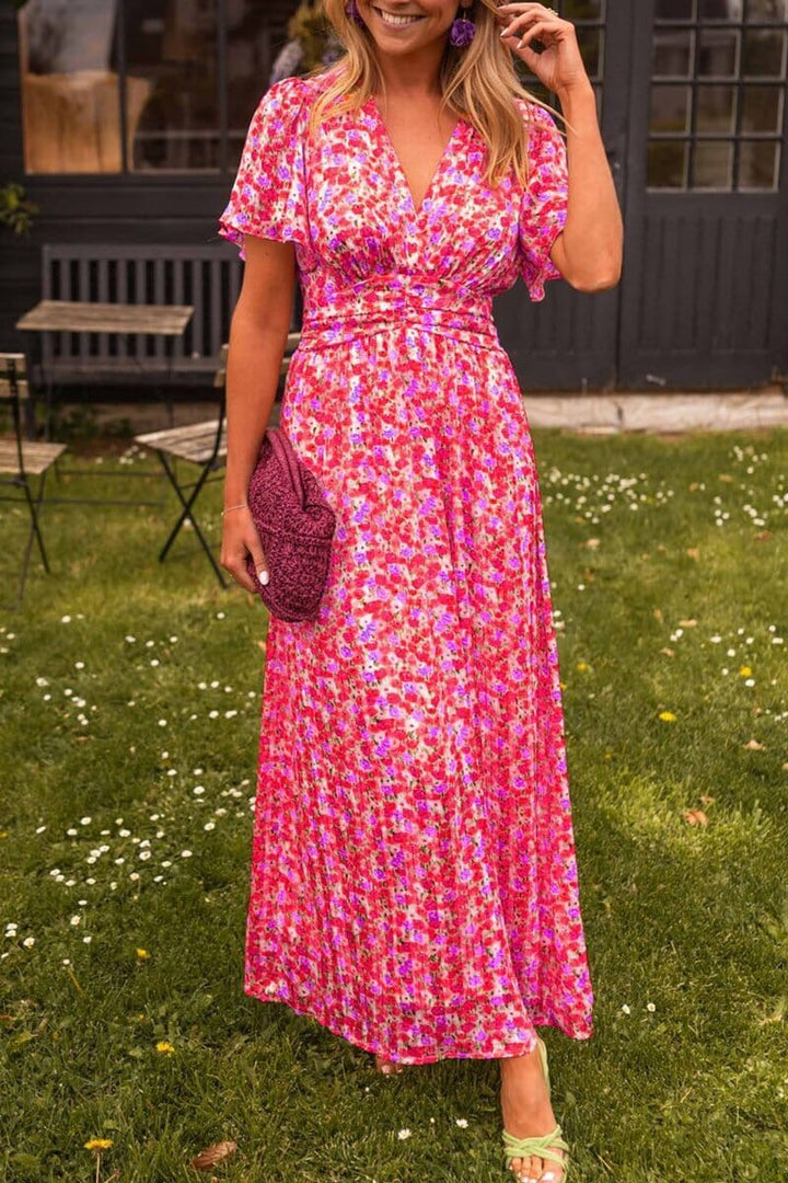 Sandra™ | Elegante Maxi-abito con scollo a V
