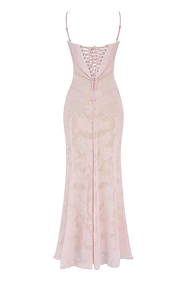 Paulette™ - Elegante abito lungo con corsetto