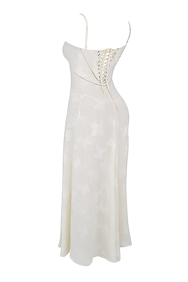 Paulette™ - Elegante abito lungo con corsetto