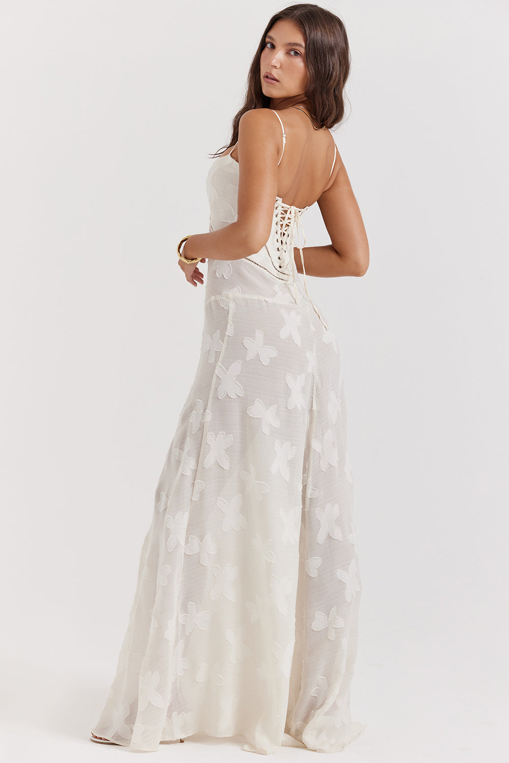 Paulette™ - Elegante abito lungo con corsetto