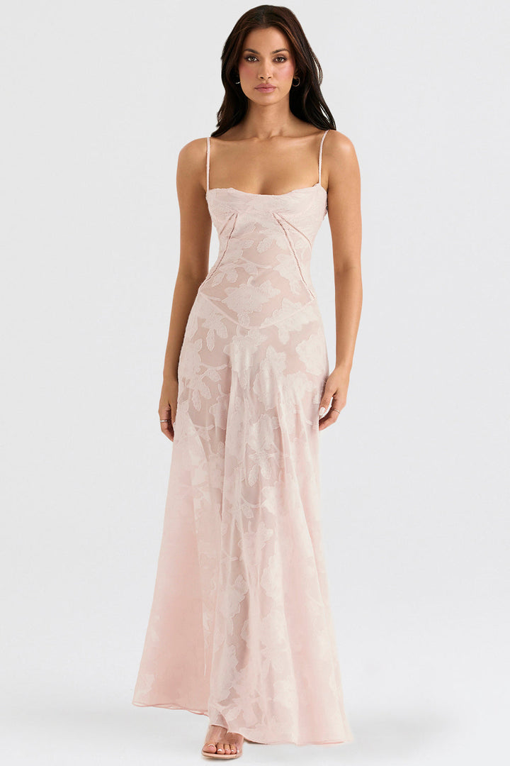 Paulette™ - Elegante abito lungo con corsetto