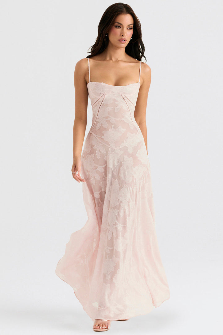 Paulette™ - Elegante abito lungo con corsetto