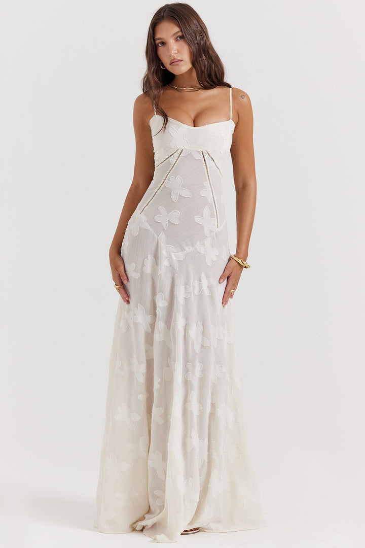 Paulette™ - Elegante abito lungo con corsetto