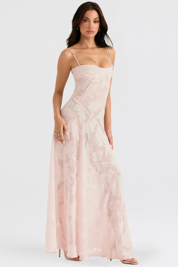 Paulette™ - Elegante abito lungo con corsetto