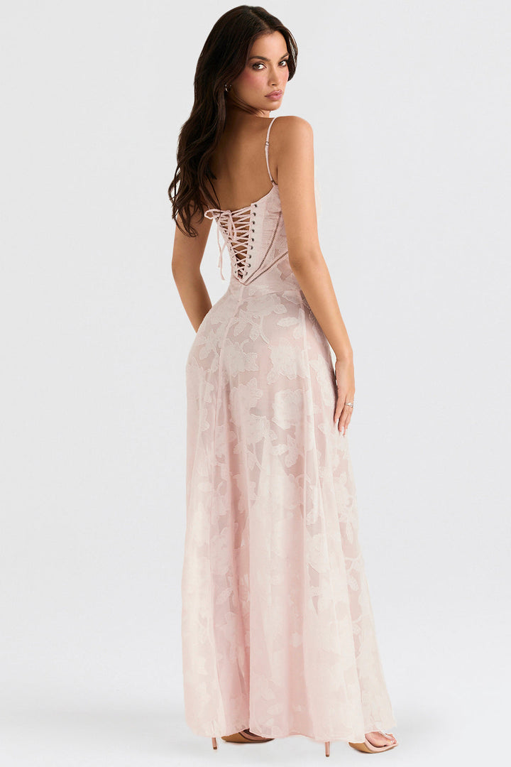 Paulette™ - Elegante abito lungo con corsetto