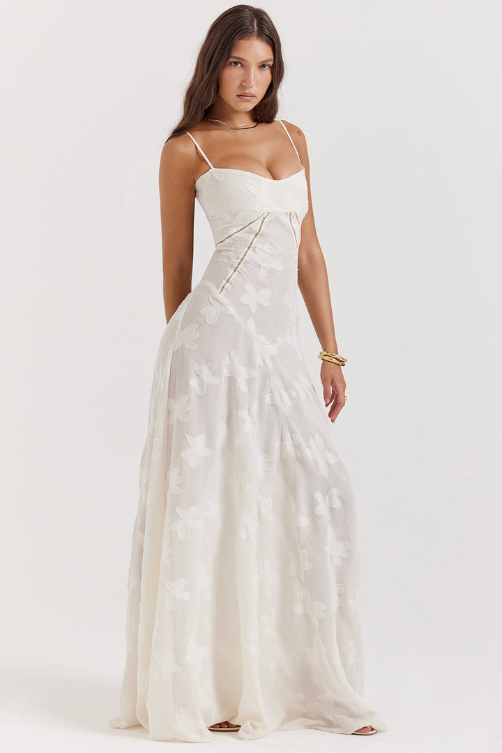 Paulette™ - Elegante abito lungo con corsetto