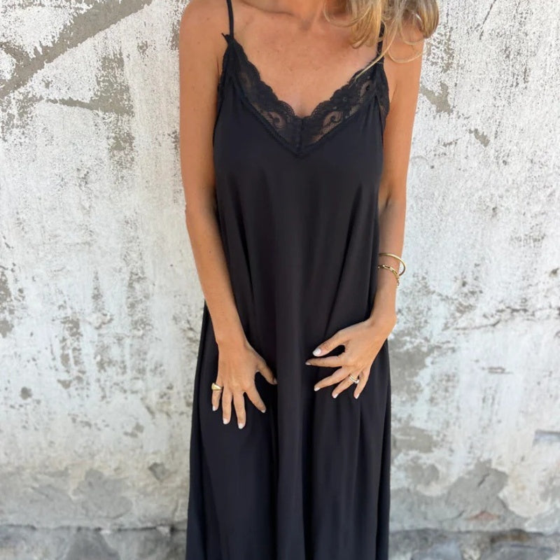 Ria™ | Abito elegante con scollatura a V