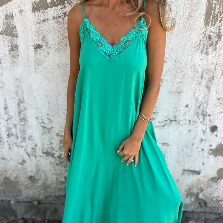 Ria™ | Abito elegante con scollatura a V