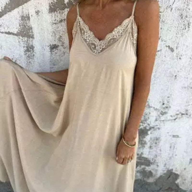Ria™ | Abito elegante con scollatura a V