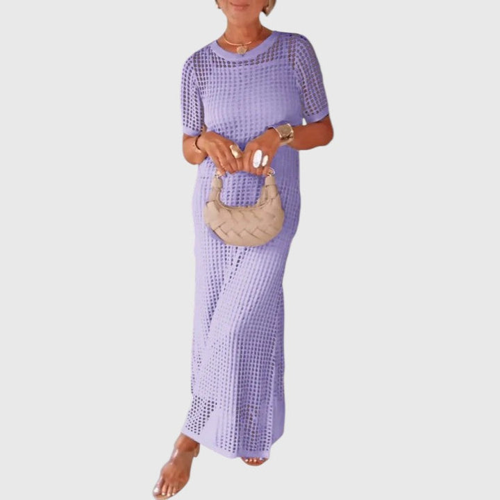 Meggie - Abito Maxi Lungo con Cut-Out