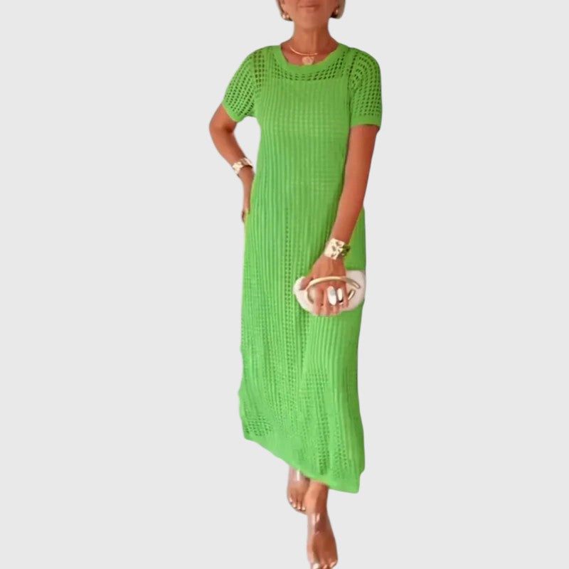 Meggie - Abito Maxi Lungo con Cut-Out