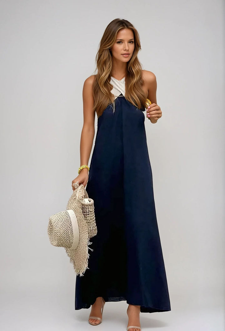 Nyra – Abito Maxi con Scollo Halter
