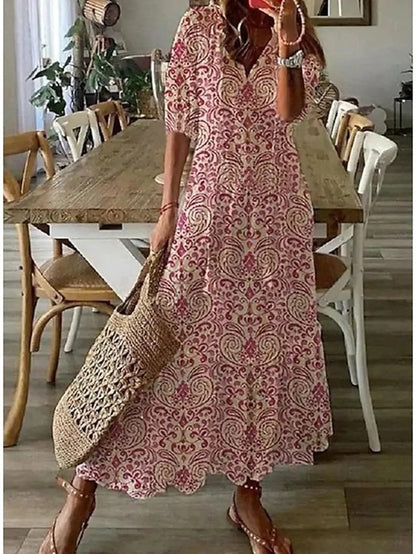 Dianna - Abito Boho con Copertura per la Pancia