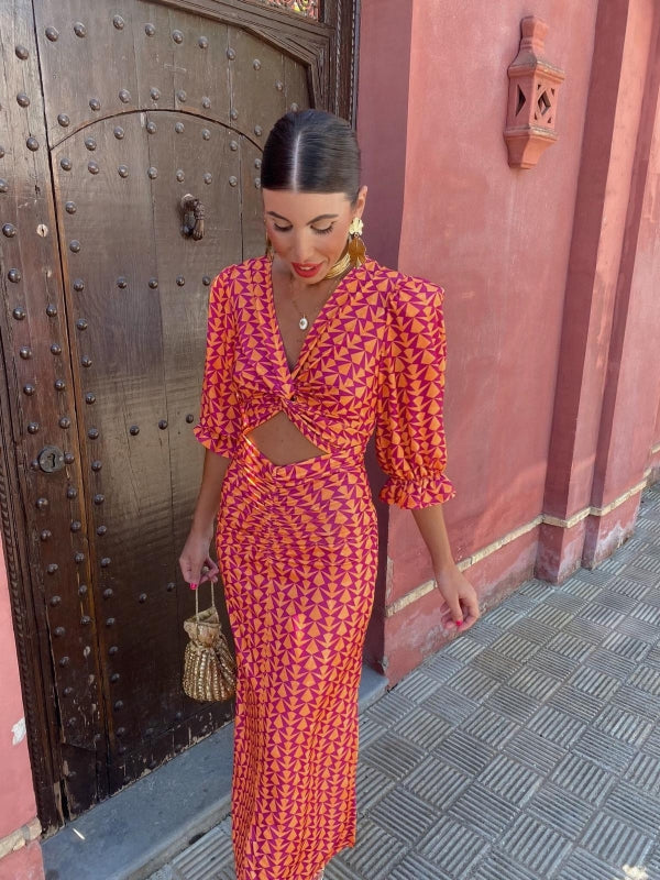 Lara™ | Abito estivo in satin