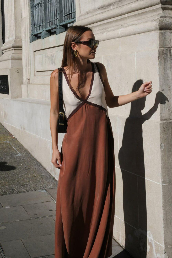 Loretta™ - Vestito midi effetto velluto