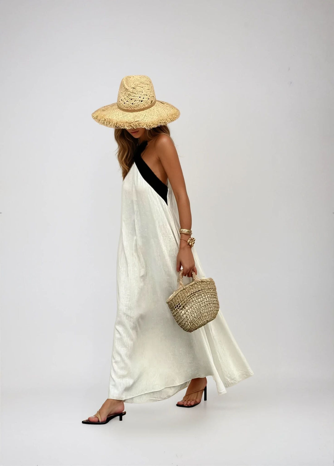 Nyra – Abito Maxi con Scollo Halter
