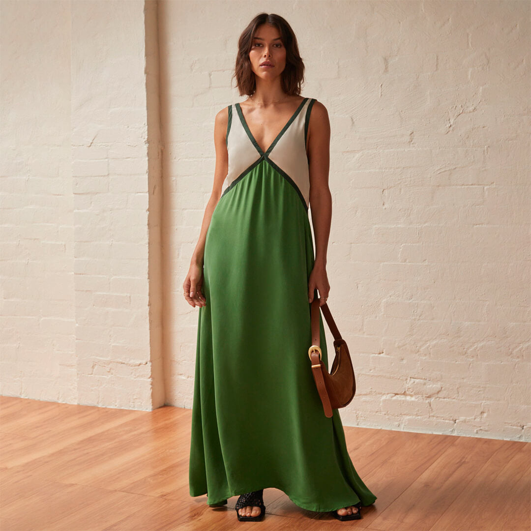 Loretta™ - Vestito midi effetto velluto