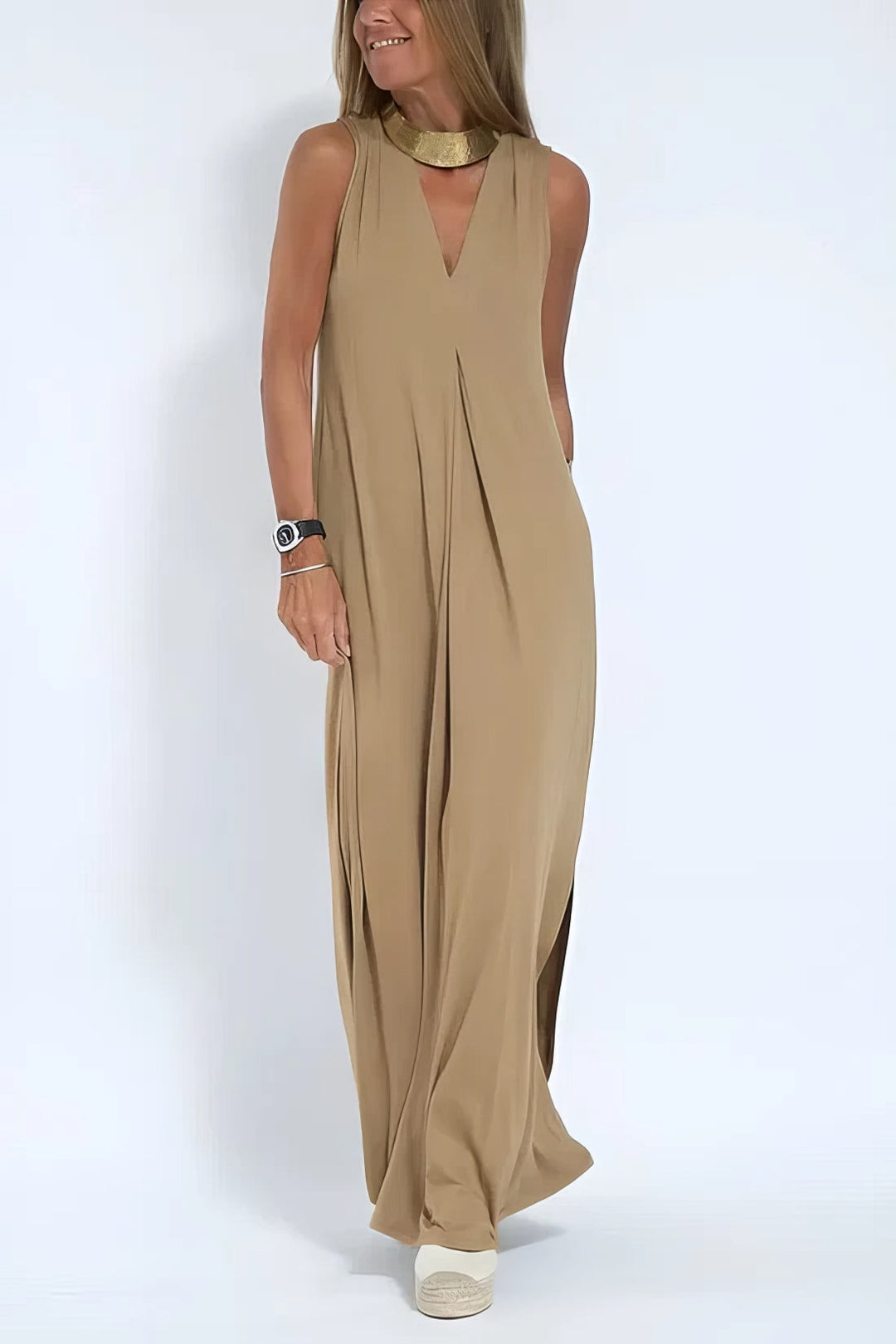 ELISE | Vestito Lungo Elegante con Cardigan Abbinato in Omaggio